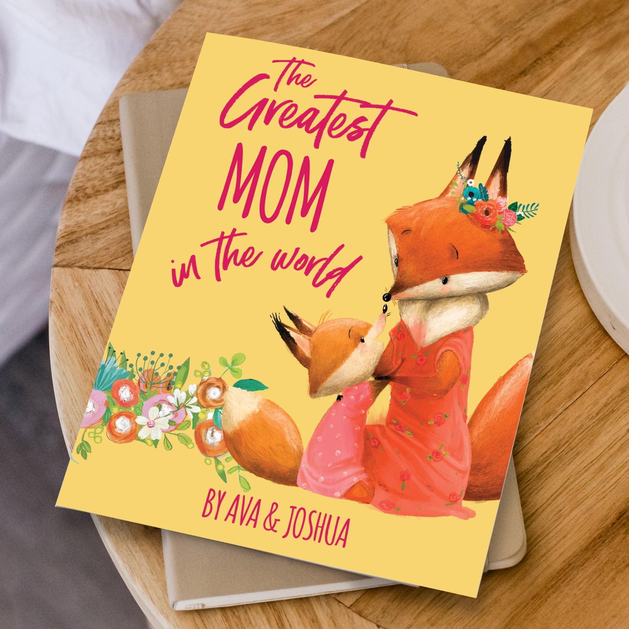 Greatest Mommy in the World Book from the Children Mother's Day Gift