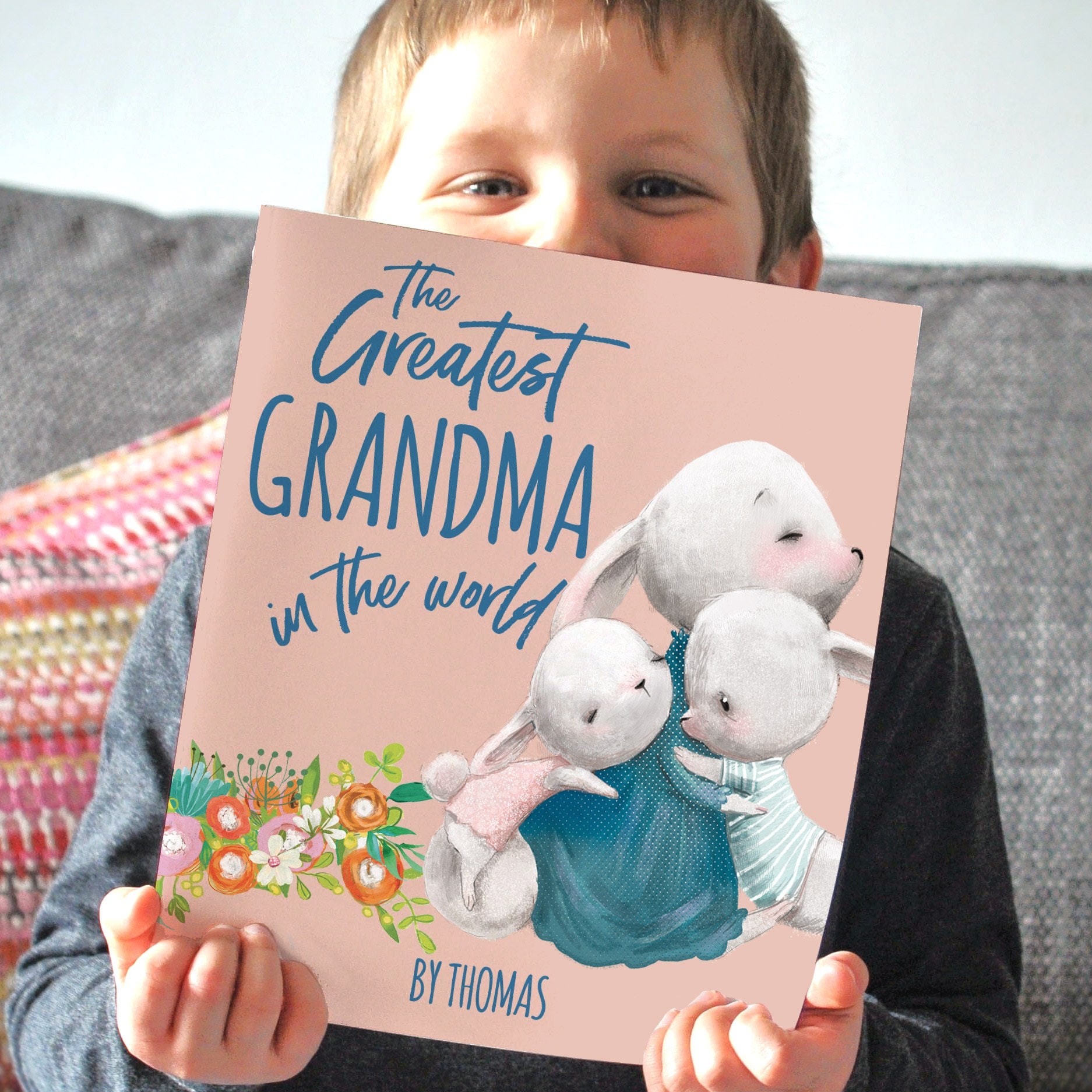 Greatest Grandma Personalised Storybook Unique Mother’s Day Gift for Gran, Nana, Nanny, or Granny