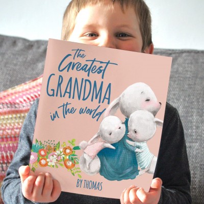 Greatest Grandma Personalised Storybook Unique Mother’s Day Gift for Gran, Nana, Nanny, or Granny
